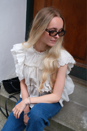 Hope Top - Hvit Sand