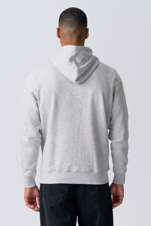 Sweatshirt Hoodie - Ask Grå
