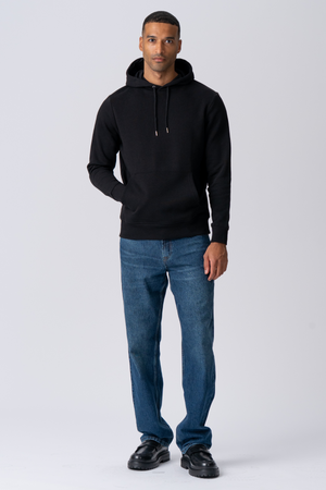 Sweatshirt Hoodie - Svart