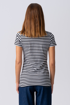 Nørregade T-shirt - Svart-Hvit