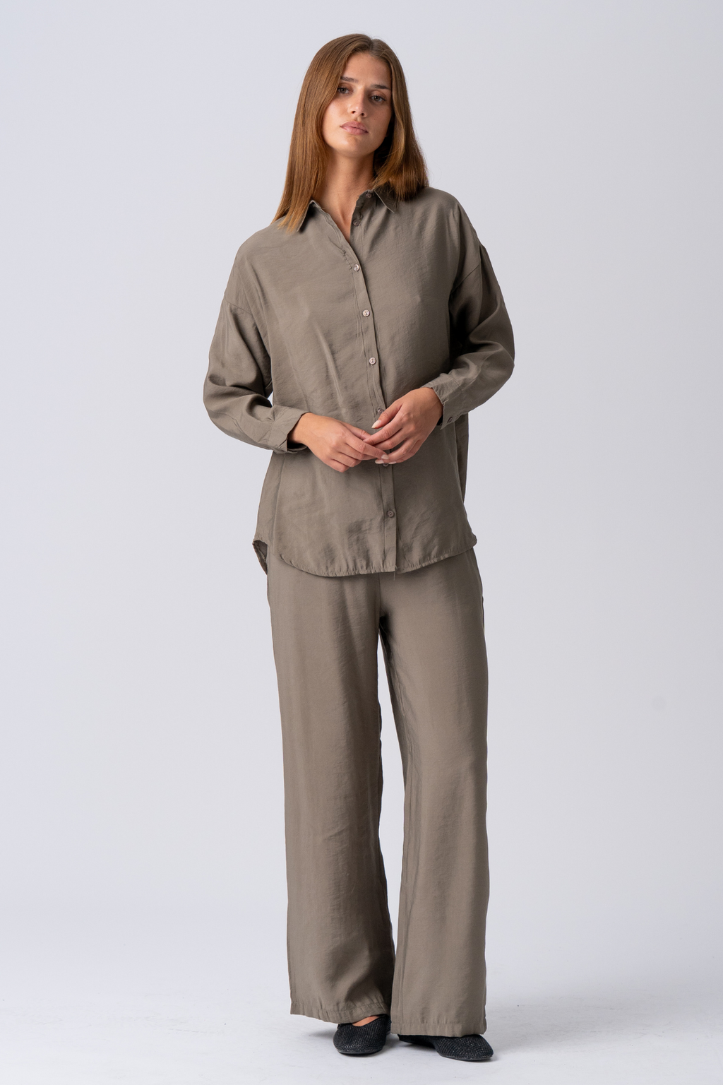 Mia Skjorte - Khaki