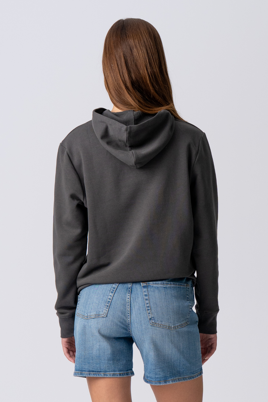 Sweatshirt Hoodie - Mørkegrå
