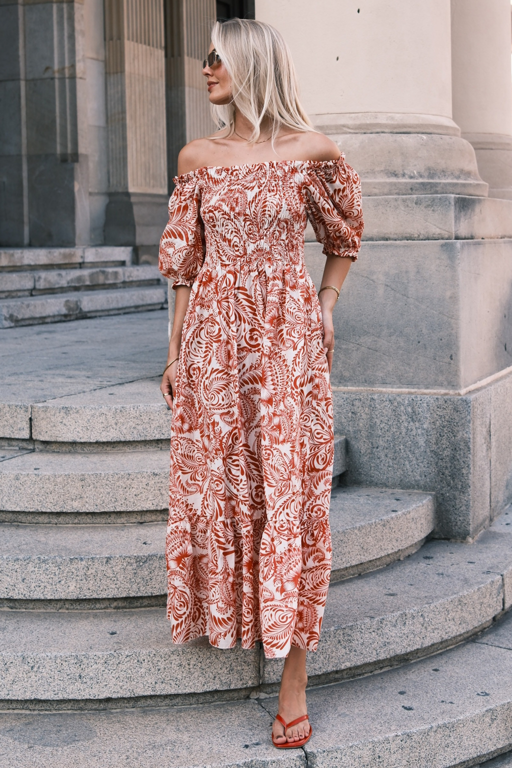 Lia Dress - Rød