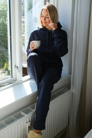 Essensielle Sweatpants - Navy