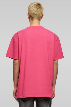 Heavy Oversized T-skjorte - Hibiskus Rosa
