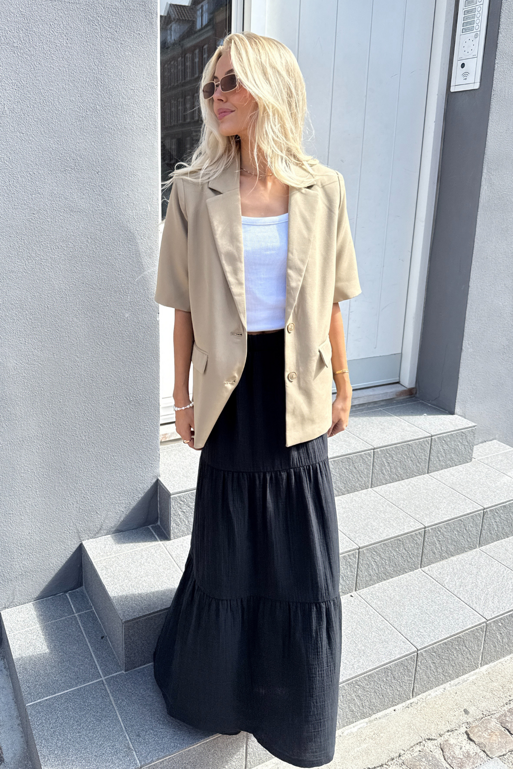 Sikka Maxiskjørt - Svart