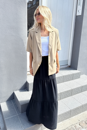 Sikka Maxiskjørt - Svart