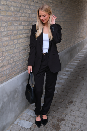 Klassisk fit Blazer - Svart