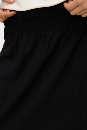 Linn Smock Ankel Skjørt - Svart