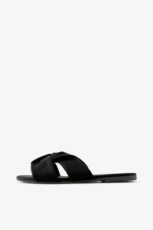 Viki Skinn Sandal - Svart