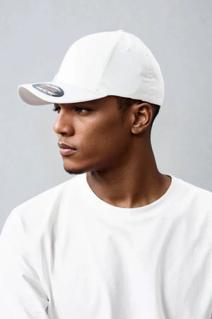 Flexfit Wooly Combed - Hvit