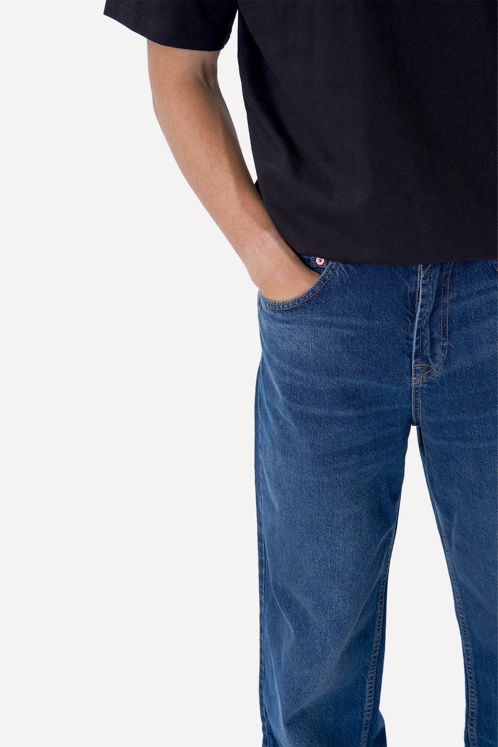 William Regular Jeans - Mørkeblå Denim