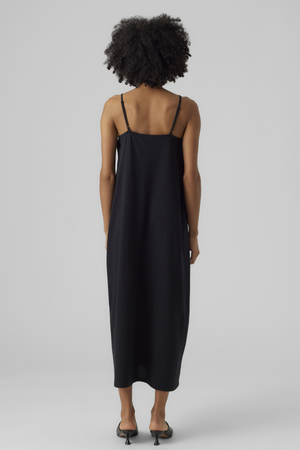 Luna Singlet Ankelkjole - Svart