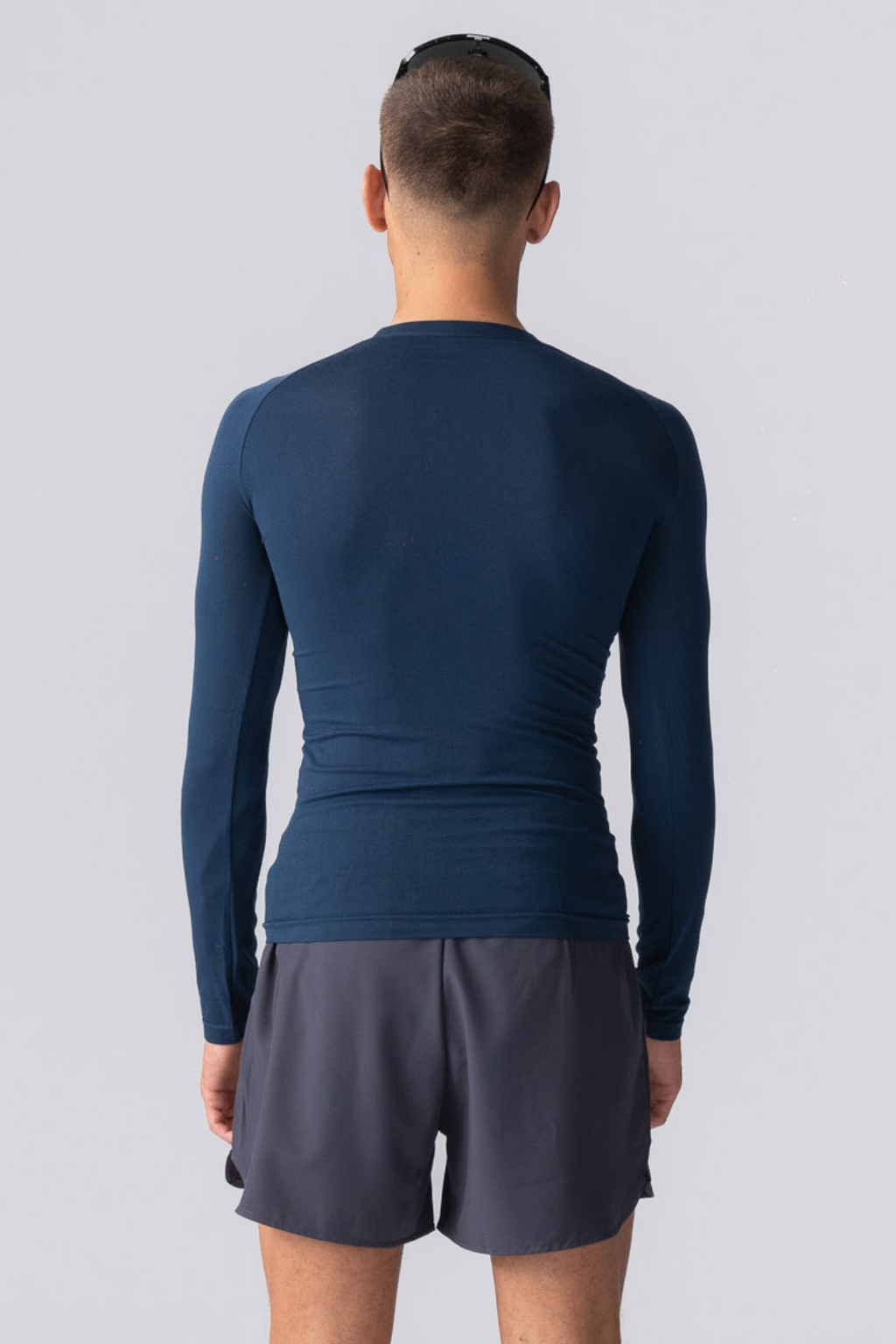 Prime Langermet T-skjorte - Navy