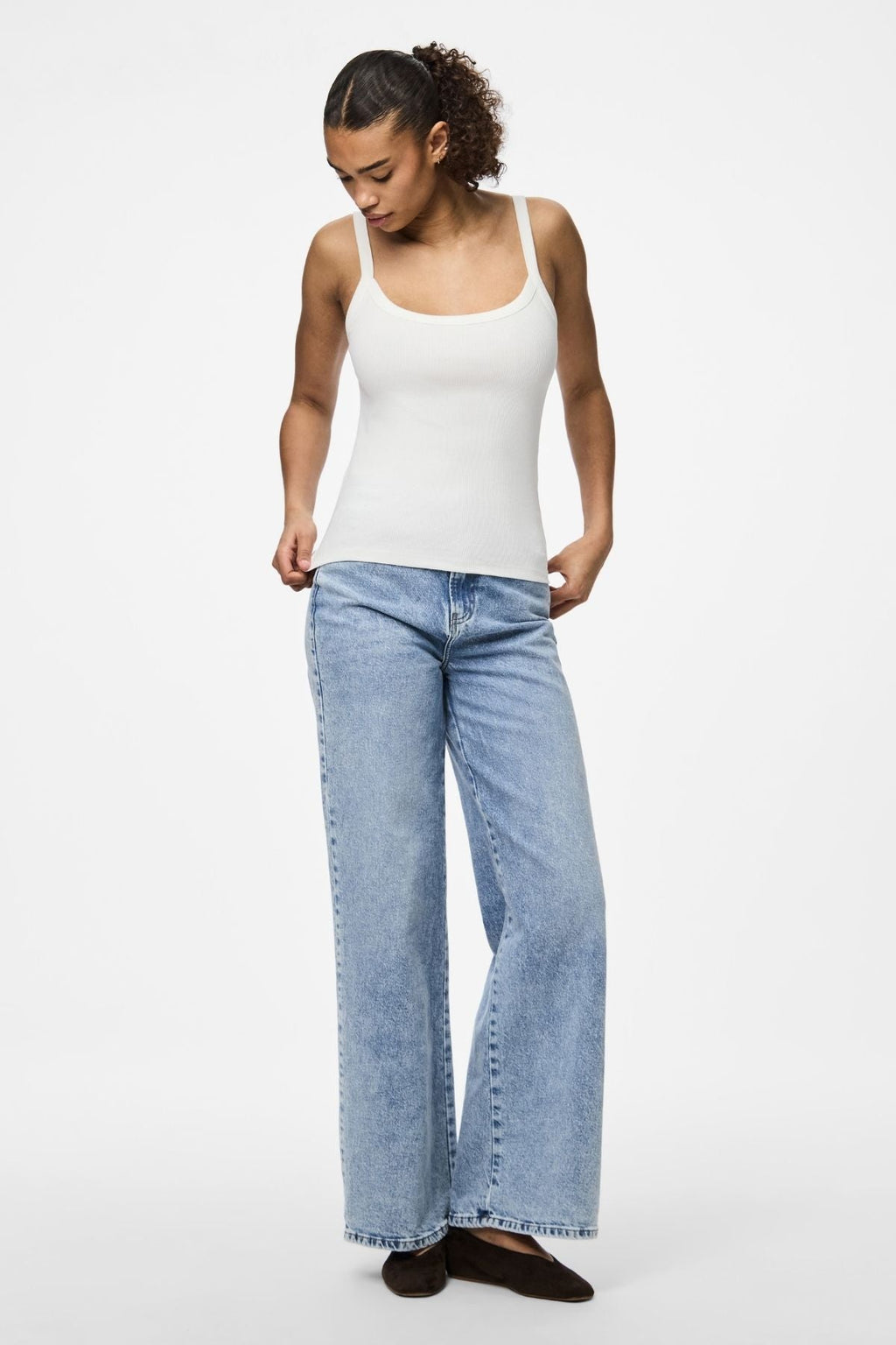 May Strap Top - Bright White