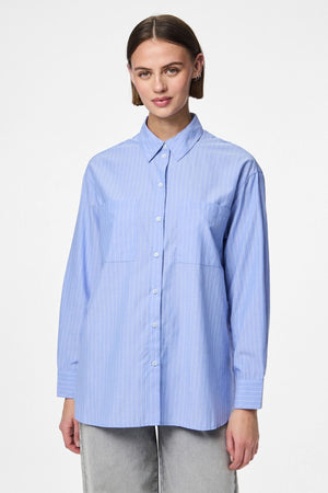 Melia Loose Shirt - Grapemist