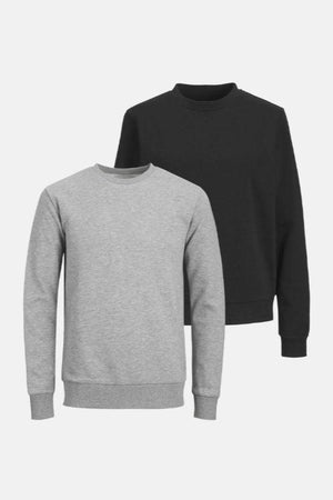 Basic Crewneck Sweat - Pakketilbud (2 stk.)
