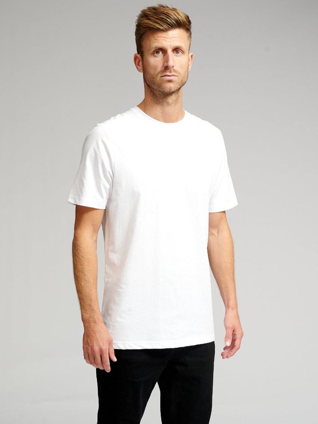 Økologisk Basic T-shirt - Hvit