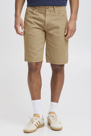 Philip Denim Shorts - Beige