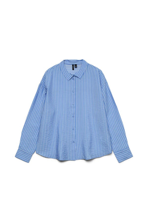 Kaja Ls Skjorte - Vista Blue Sandra