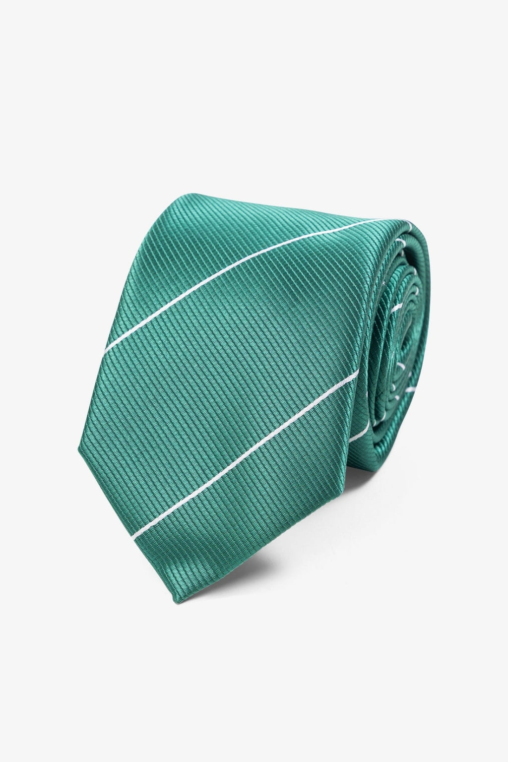 Slips - Grønn/Hvit stripete