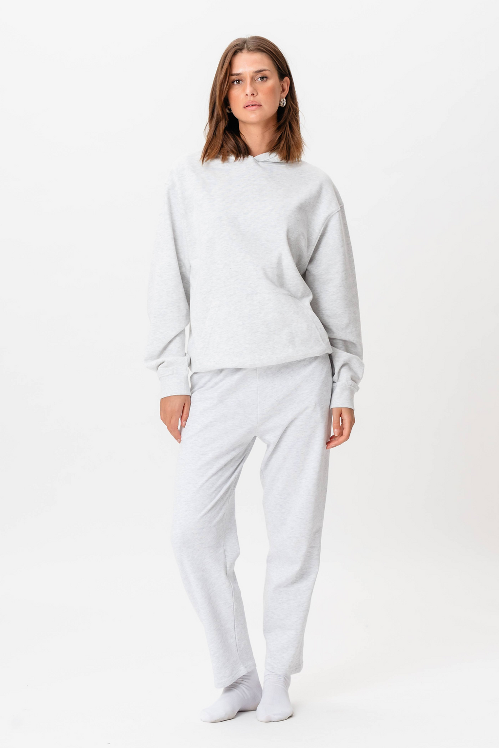 Hettegenser Uten Snøring - Grå