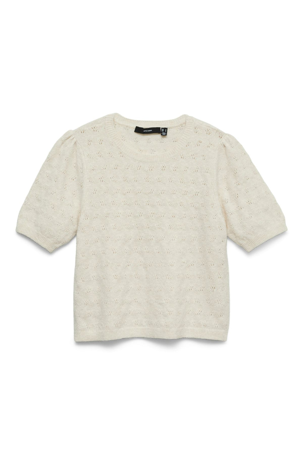 Doffy O-Neck Pullover - Birch Melange