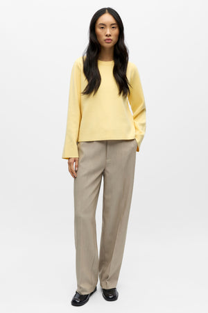 Reynard Genser med Rund Hals - Sunlight