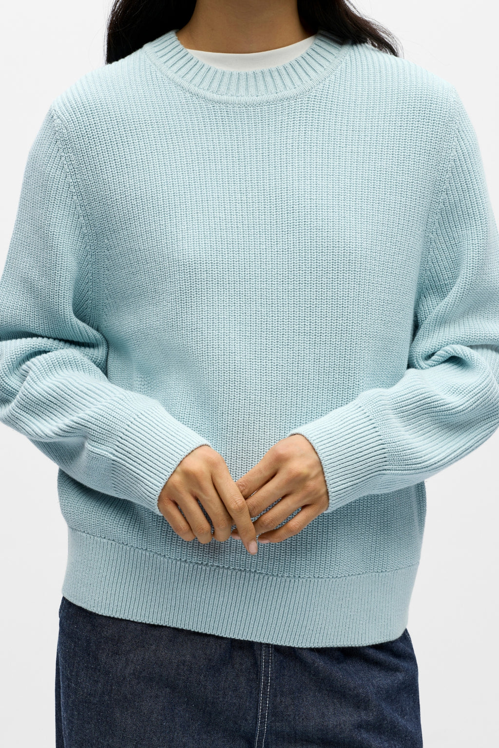 Flo Knit Pullover - Winter Sky