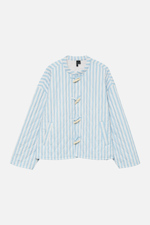 Siri Vattert Jakke - Chambray Blå