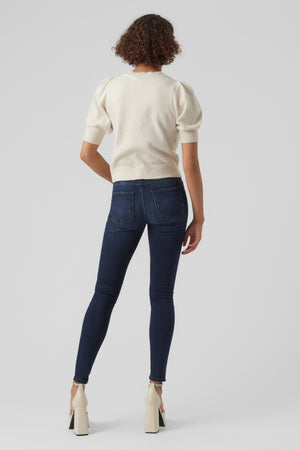 Doffy O-Neck Genser - Birch Melange