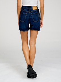 Denim Shorts - Dark Blue Denim