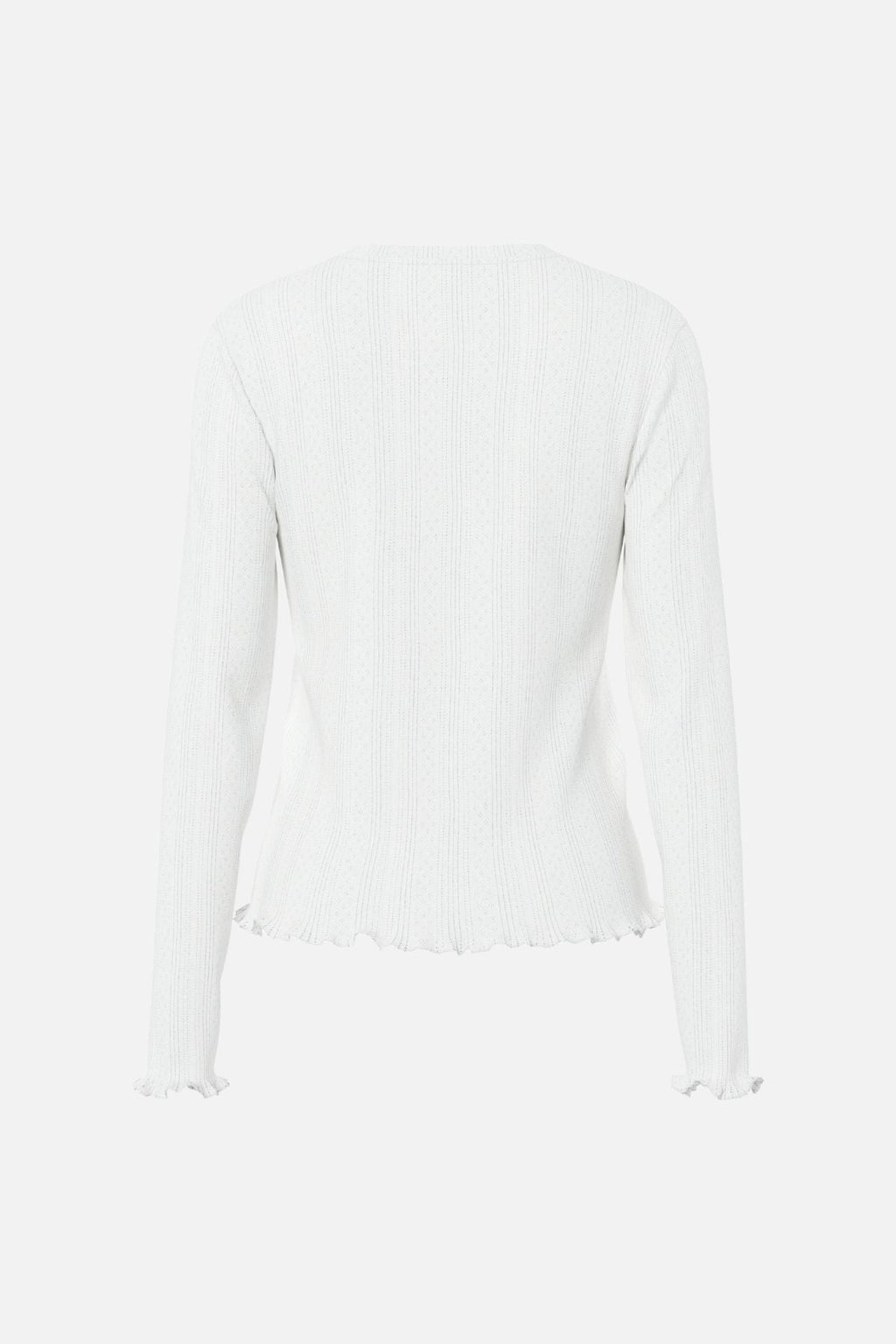 Marie O-hals Poin Topp - Cloud Dancer