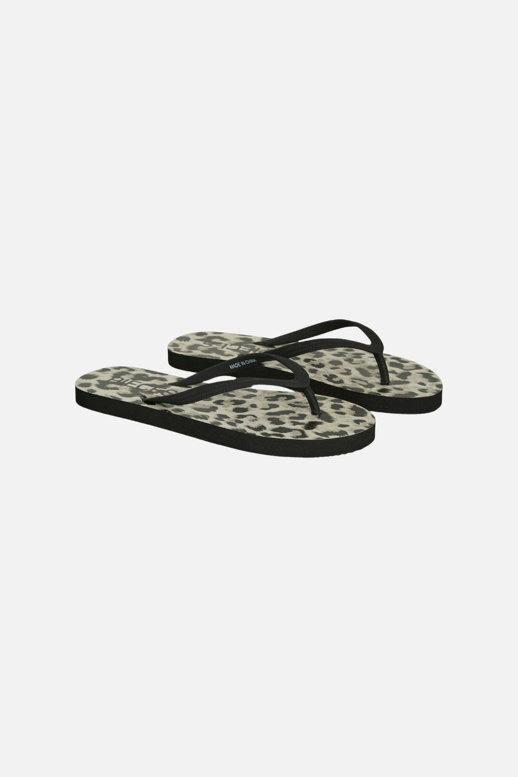 Sommer Print Flip Flop - Svart Leo