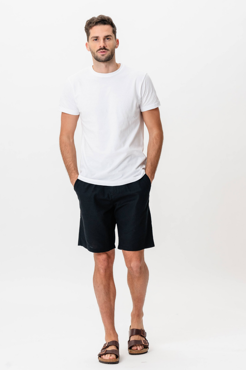 Lin Shorts - Svart