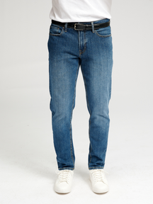 Performance Jeans (Regular) - Medium Blue Denim