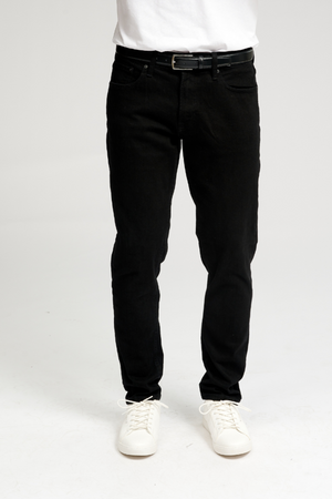 Performance Jeans (Regular) - Black Denim