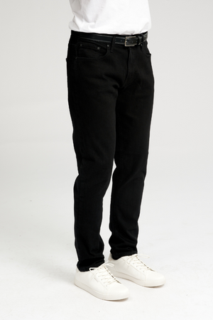 Performance Jeans (Regular) - Black Denim