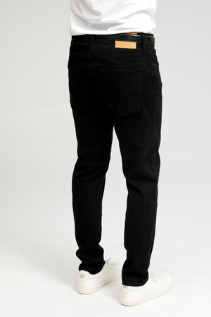 Performance Jeans (Regular) - Black Denim