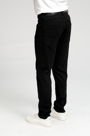 Performance Jeans (Regular) - Black Denim