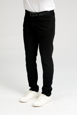 Performance Jeans (Regular) - Black Denim
