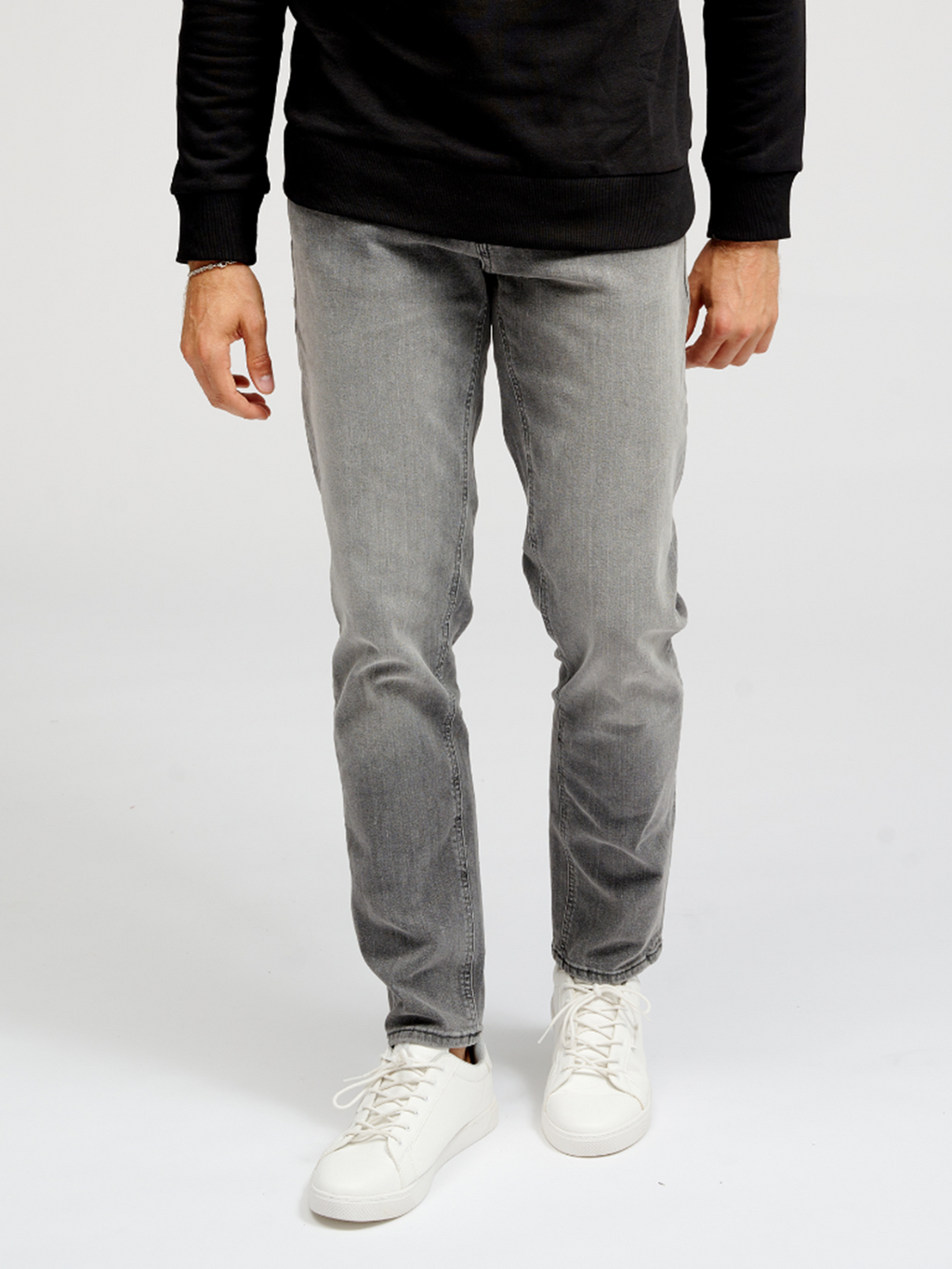 Performance Jeans (Regular) - Grå Denim