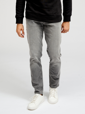 Performance Jeans (Regular) - Grå Denim
