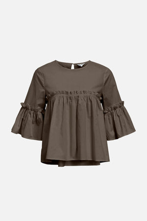 Håp Hals Top - Morel