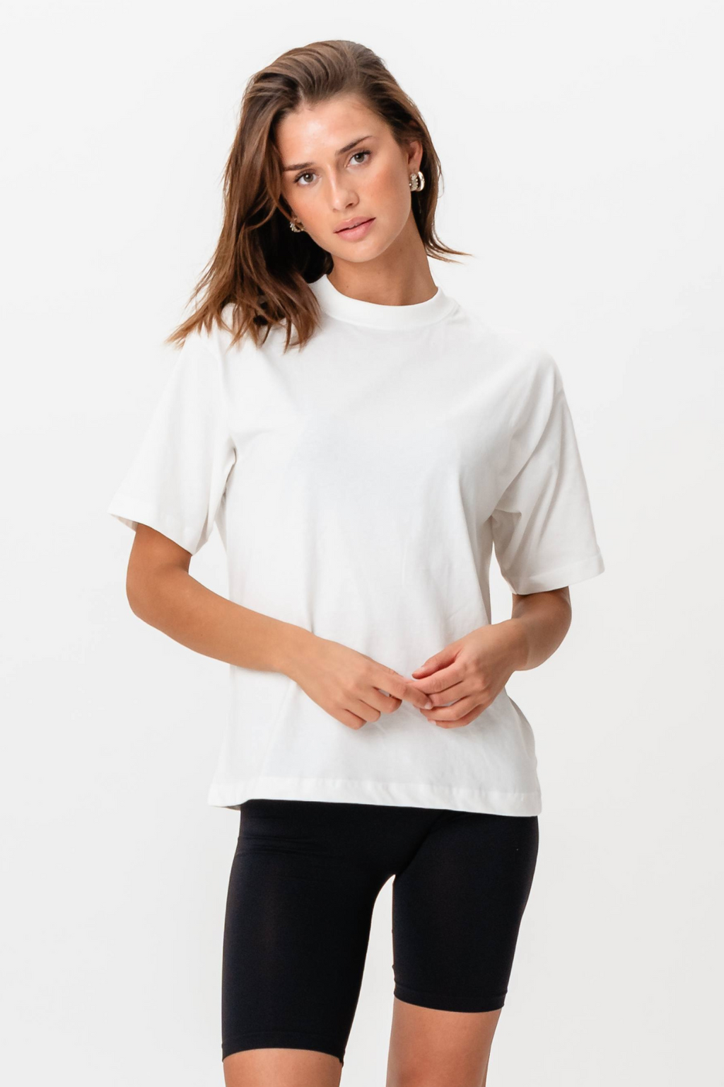 Boxfit T-skjorte - Lys Beige