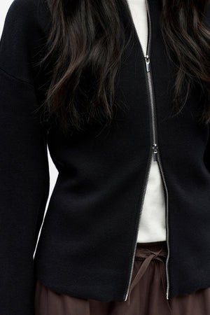 Reynard Knit Cardigan - Black