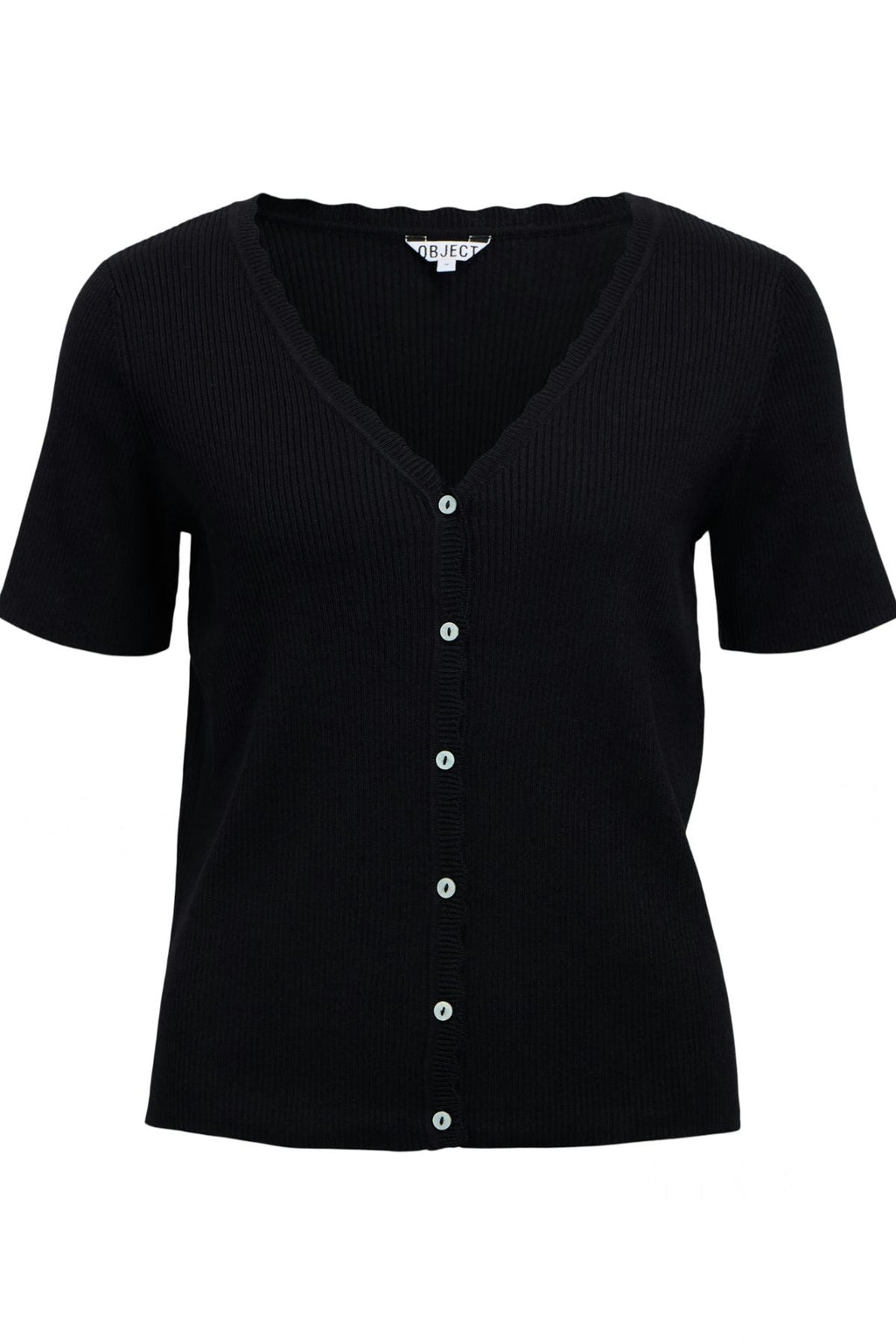 Kelly Re V-Neck Cardigan - Svart