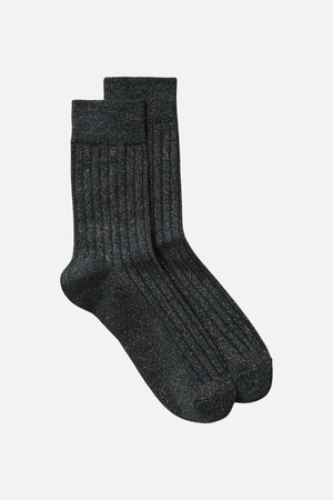 Kamala Glitter Sokker - Navy Blazer