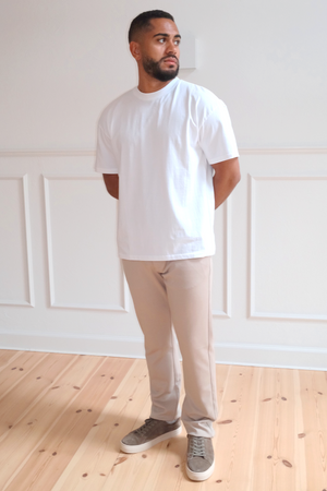 Heavy Boxfit Tee - Hvit