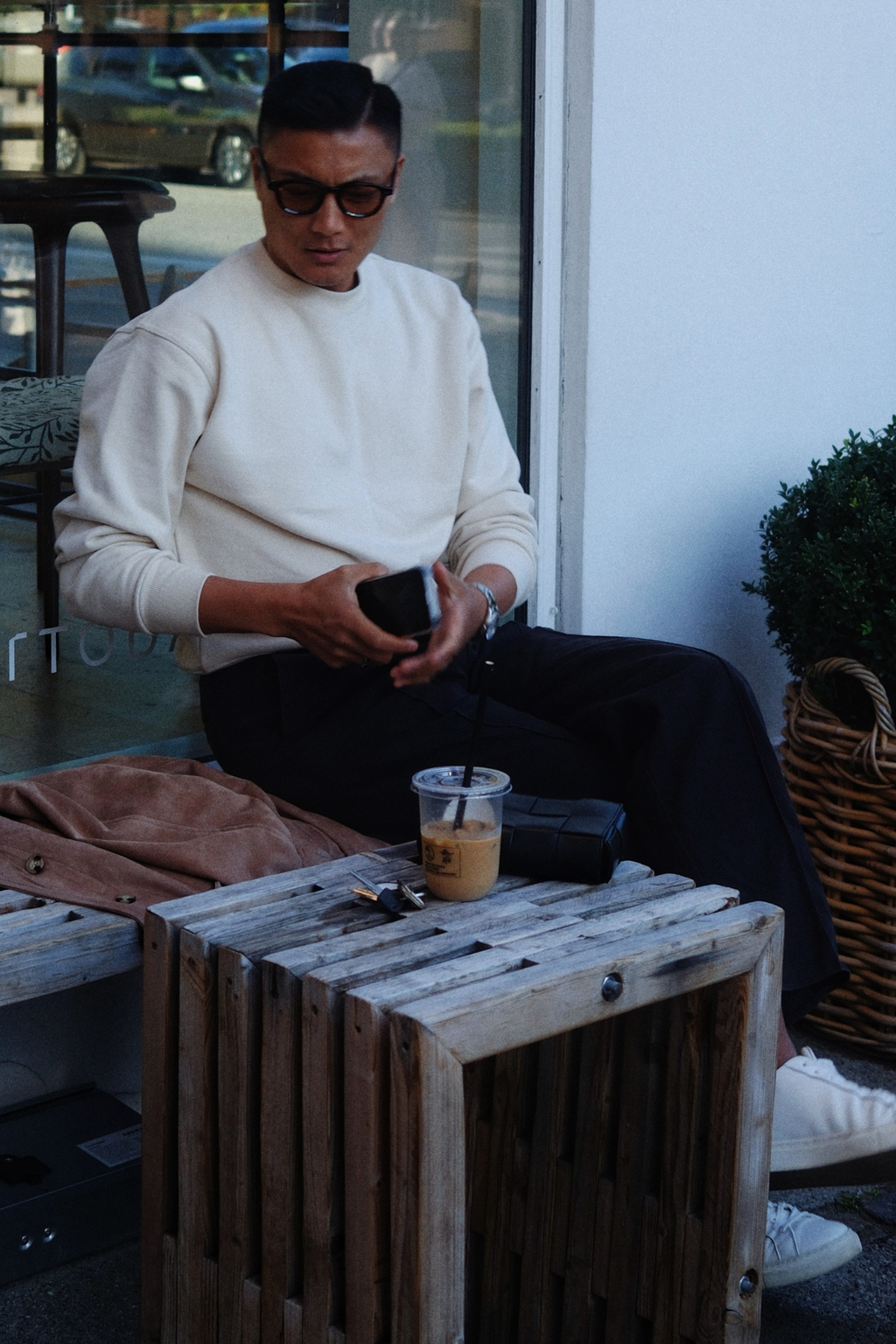 Heavy Crewneck - Beige